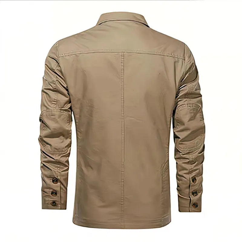 Soft-Blend Blazer - Triple Breasted Front & Tailored Fit