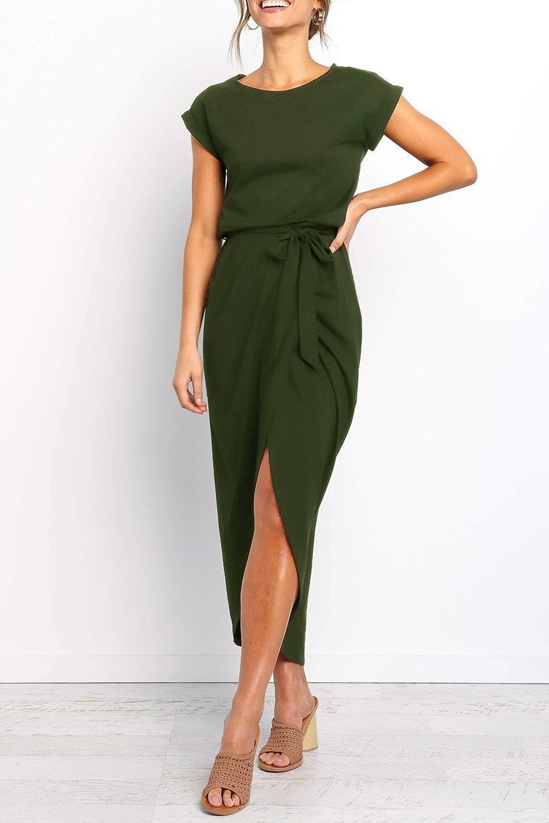 Soft-Blend Dress - Ankle Length Hem & Free Movement