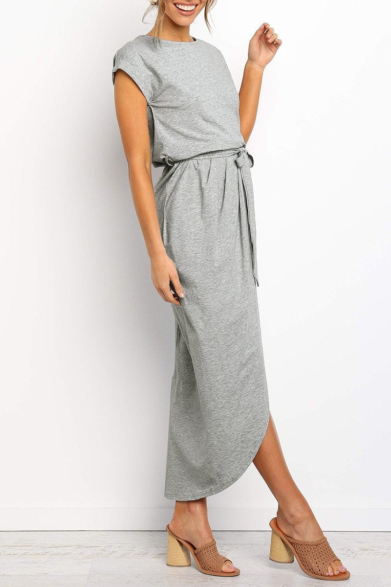 Soft-Blend Dress - Ankle Length Hem & Free Movement