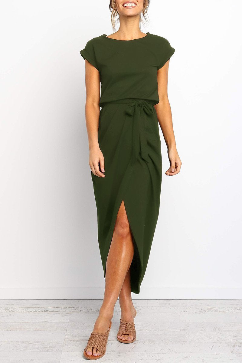 Soft-Blend Dress - Ankle Length Hem & Free Movement
