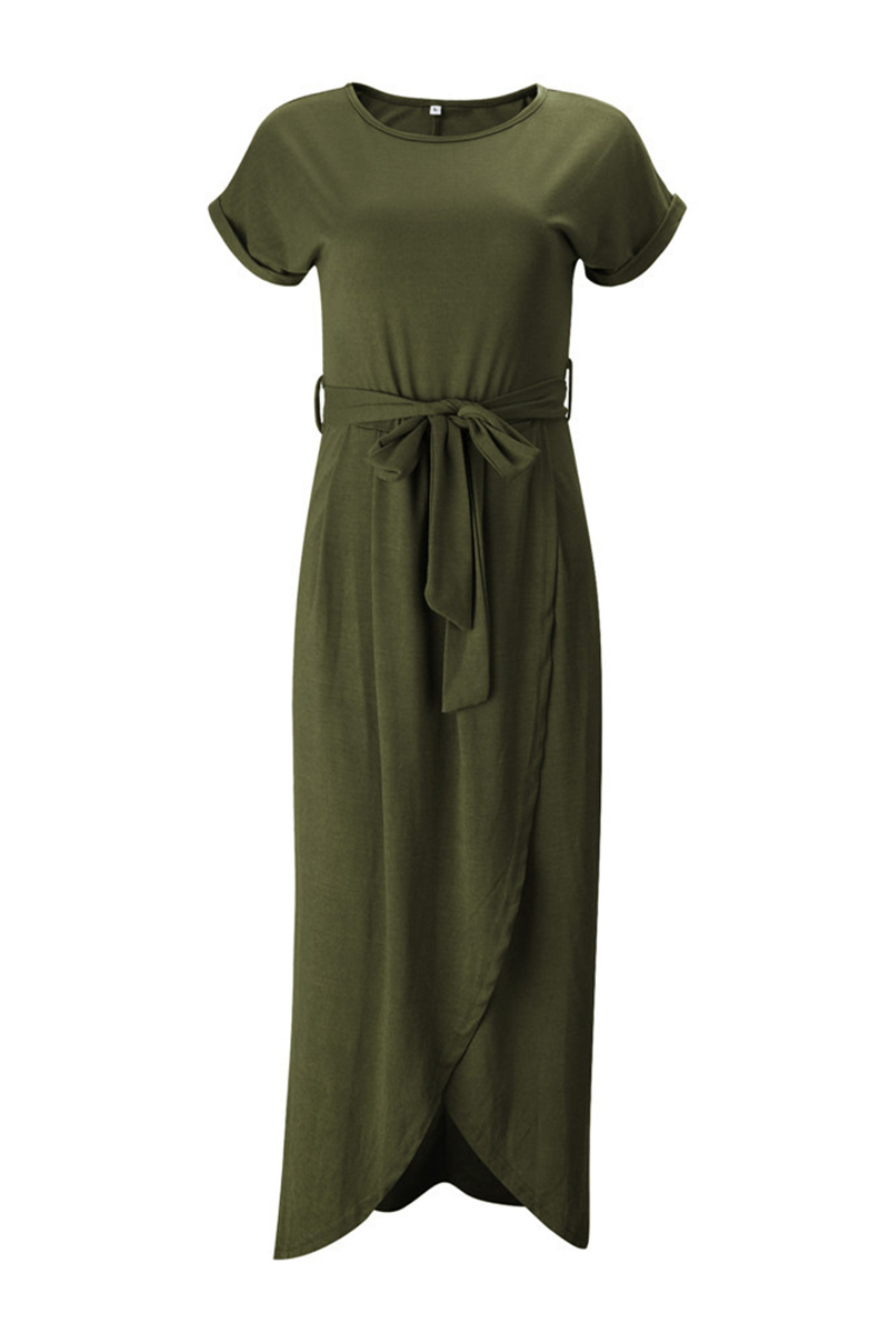 Soft-Blend Dress - Ankle Length Hem & Free Movement