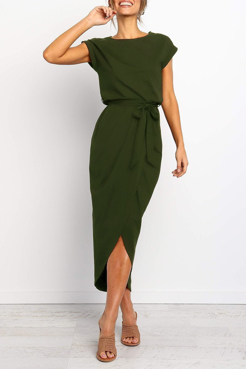 Soft-Blend Dress - Ankle Length Hem & Free Movement