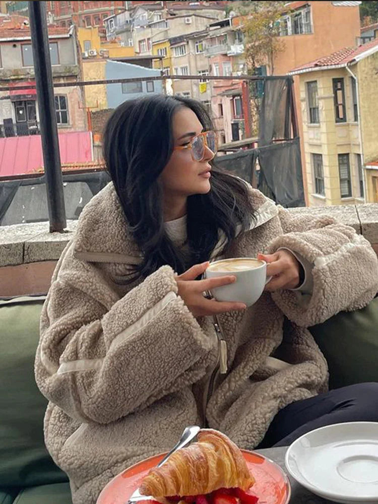 Soft-Blend Jacket - Oversized Silhouette & Layering Ease