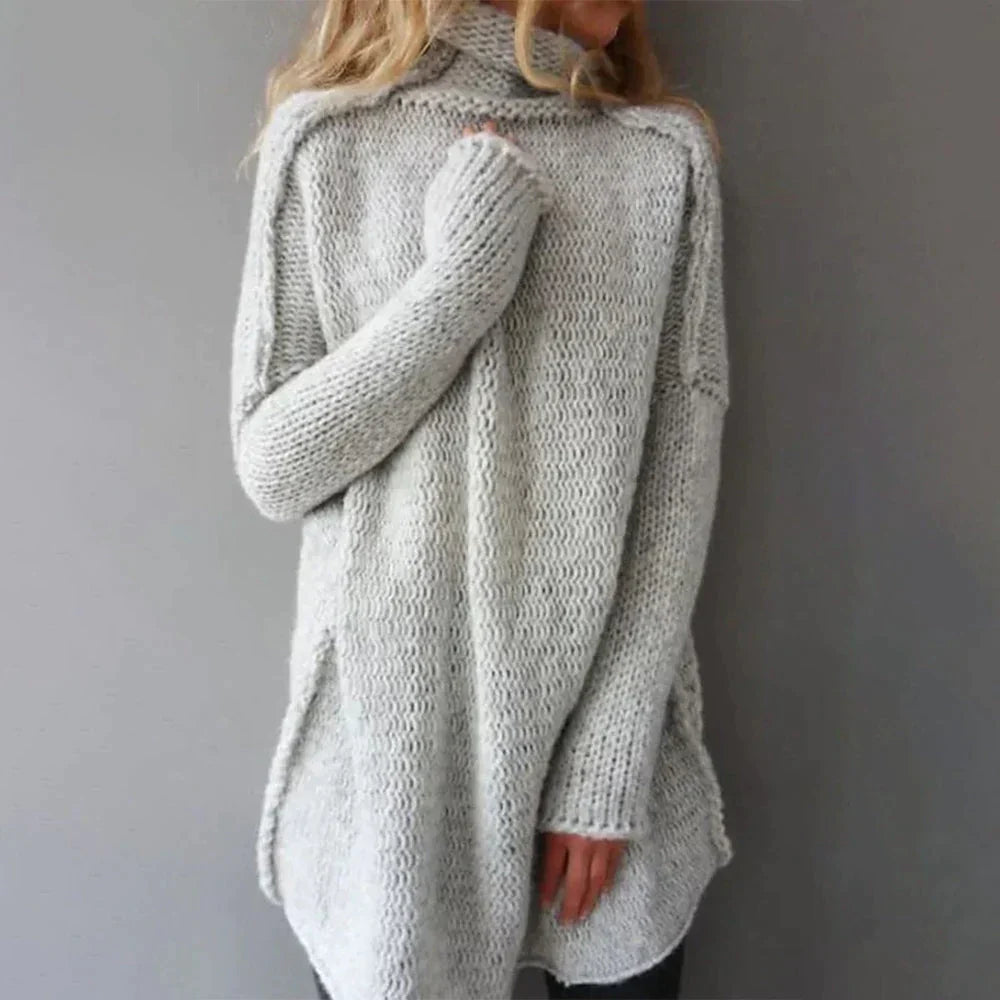 Soft-Blend Knit Pullover - Relaxed Shape & Easy Layering