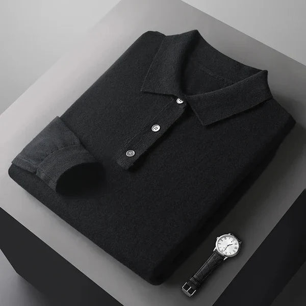 Soft-Blend Polo - Structured Collar & Button Placket