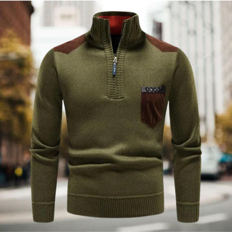 Soft-Blend Pullover - Tall Turtleneck & Retains Heat