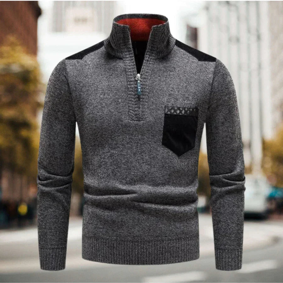 Soft-Blend Pullover - Tall Turtleneck & Retains Heat