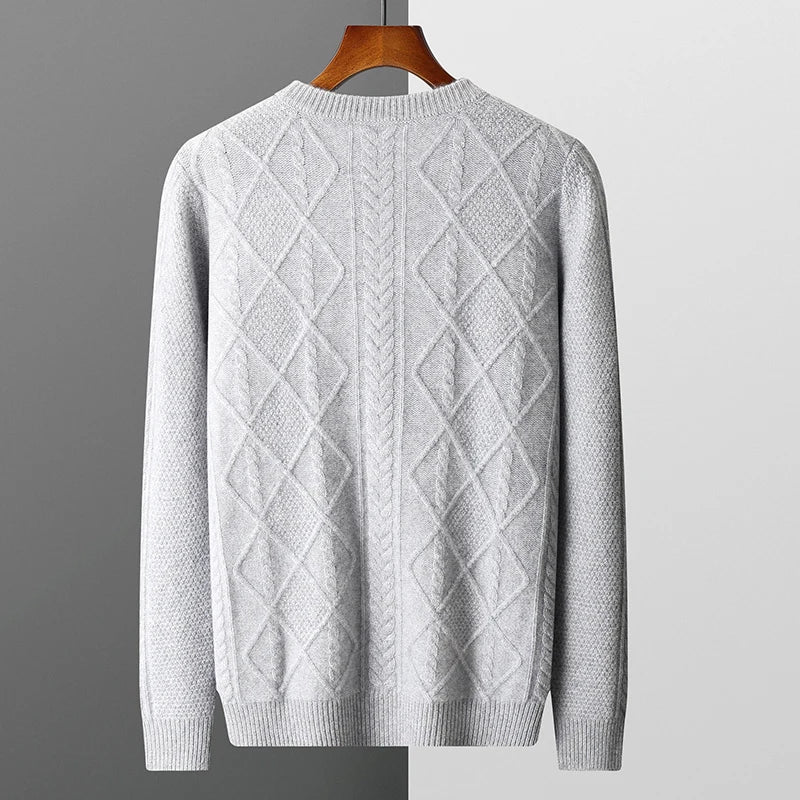 Soft-Blend Sweater – Raised Knit Texture & Holds Shape