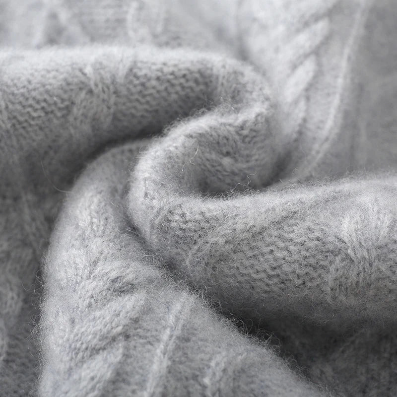 Soft-Blend Sweater – Raised Knit Texture & Holds Shape