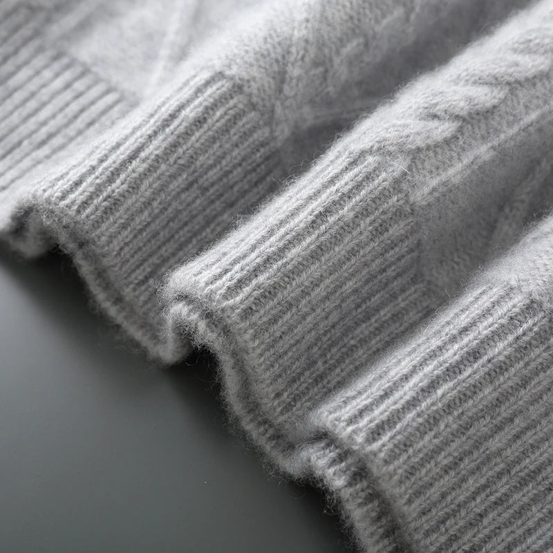 Soft-Blend Sweater – Raised Knit Texture & Holds Shape
