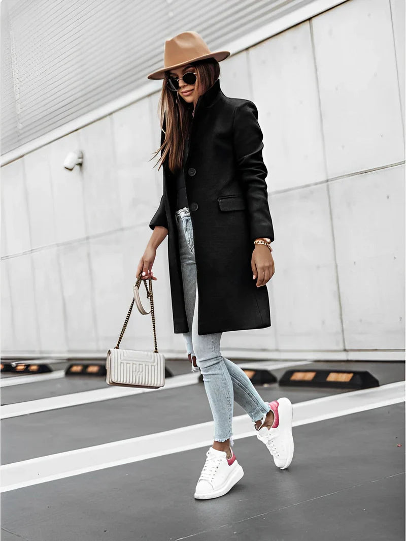 Soft Knit Sweater - Dropped Shoulders And Easy Layering