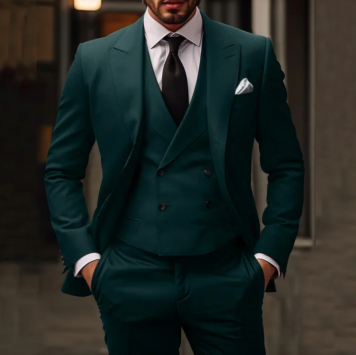 Suit Set – 3 Piece Blazer Vest Pants And Coordinated Look