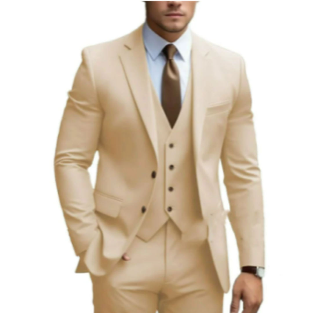 Suit - Soft Shoulder With Structured Lapel And Neat Layering