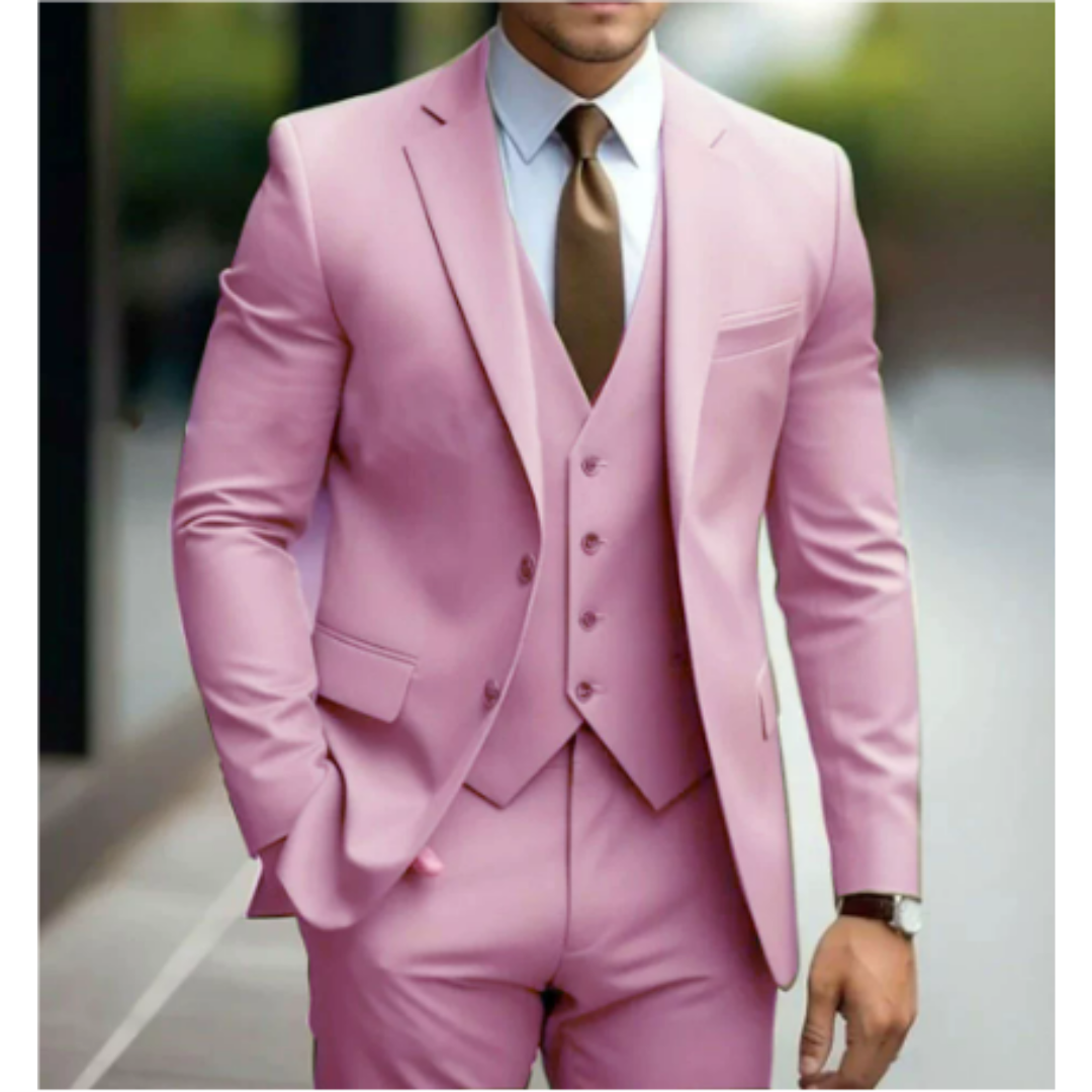 Suit - Soft Shoulder With Structured Lapel And Neat Layering