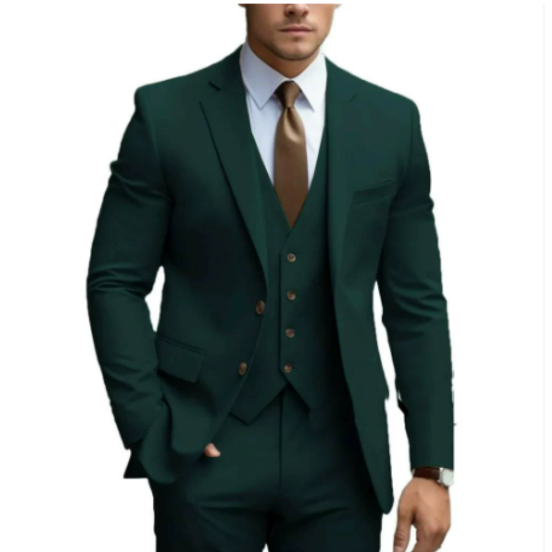 Suit - Soft Shoulder With Structured Lapel And Neat Layering