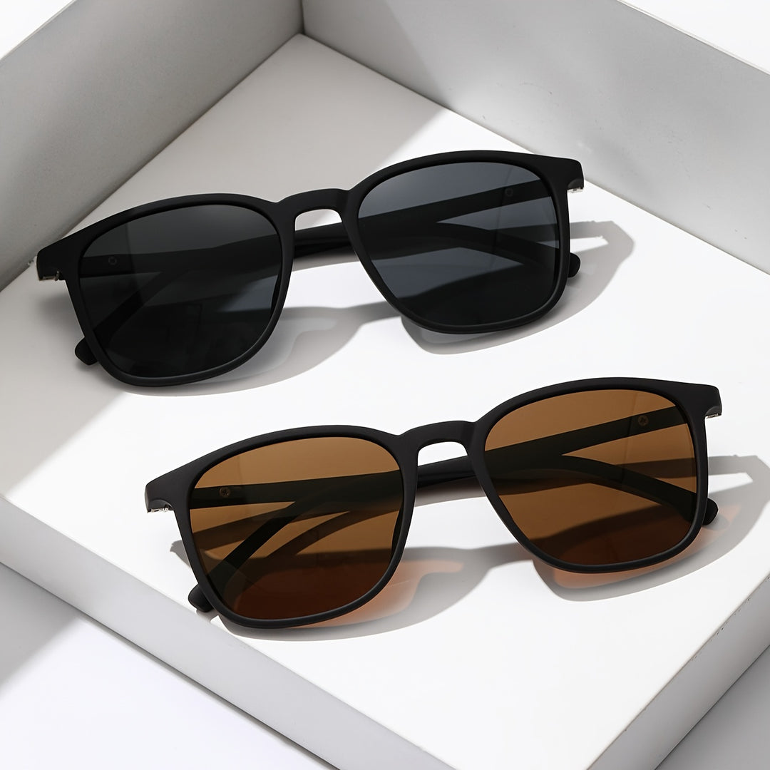Sunglasses - Classic Frame & Polarized Glare Reduction