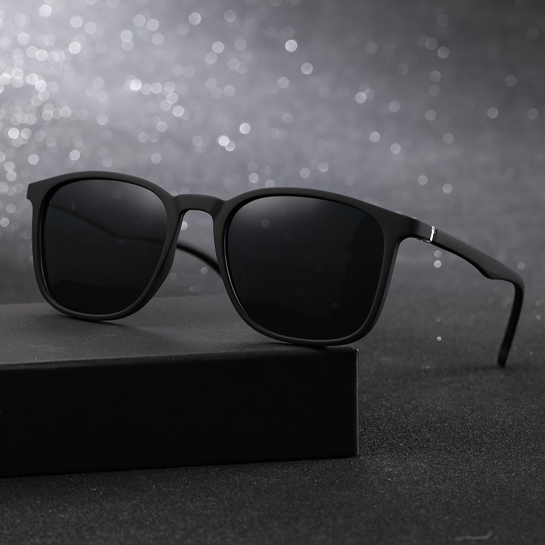 Sunglasses - Classic Frame & Polarized Glare Reduction