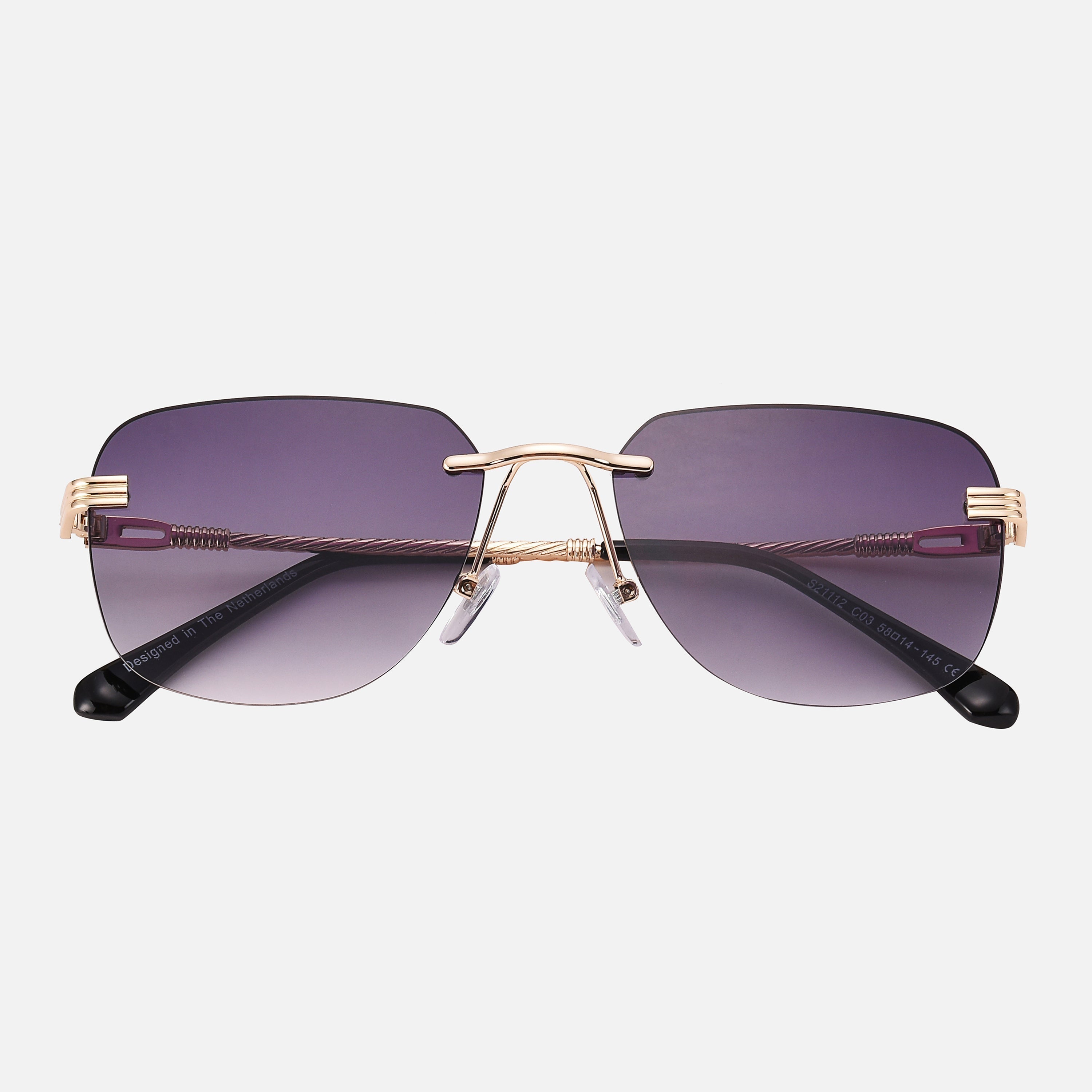 Sunglasses – Metal Blend Frame & UV400 Eye Protection