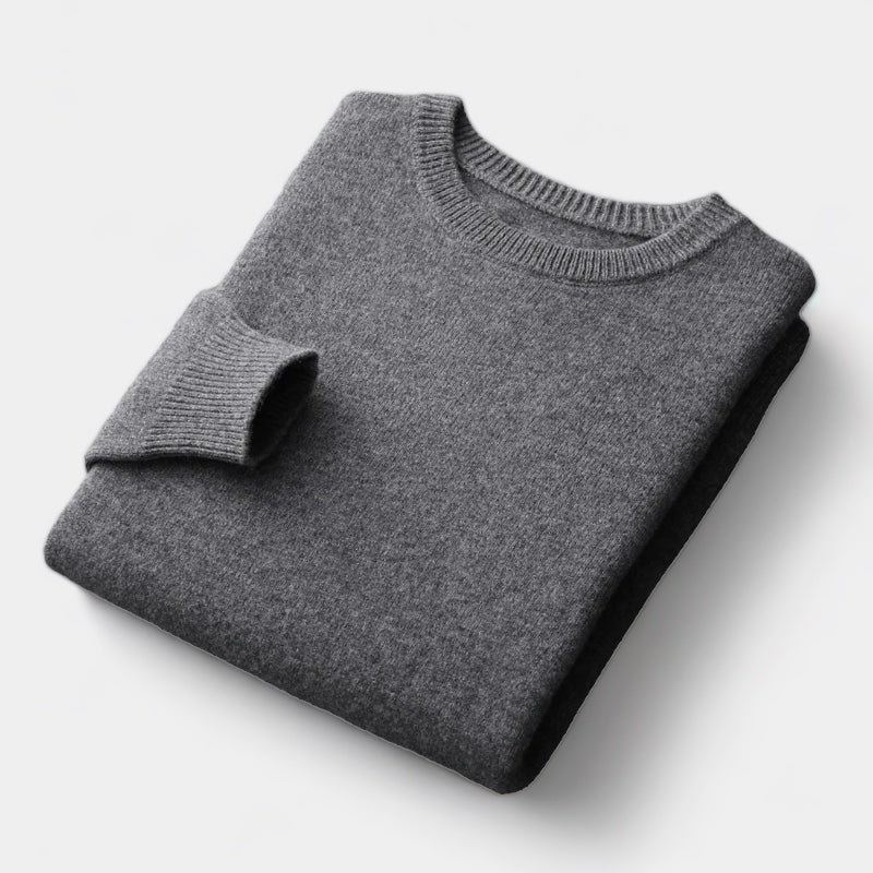Sweater – Blend Knit Crew Neck & Medium Warmth Layer
