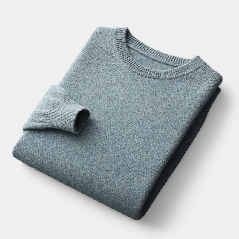 Sweater – Blend Knit Crew Neck & Medium Warmth Layer