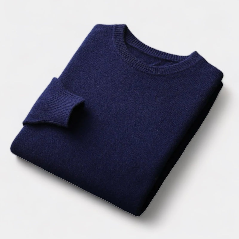 Sweater – Blend Knit Crew Neck & Medium Warmth Layer