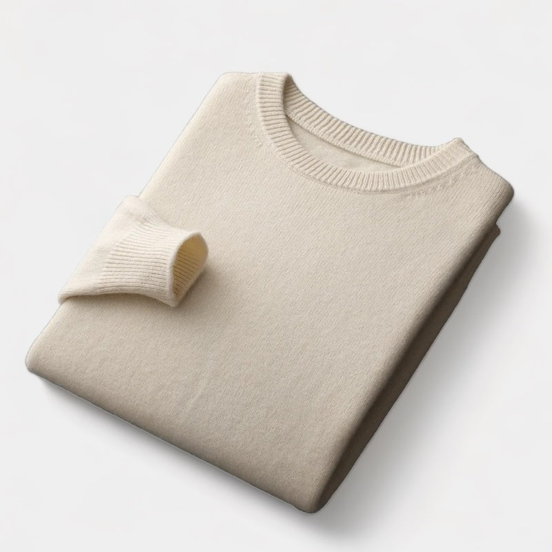 Sweater – Blend Knit Crew Neck & Medium Warmth Layer