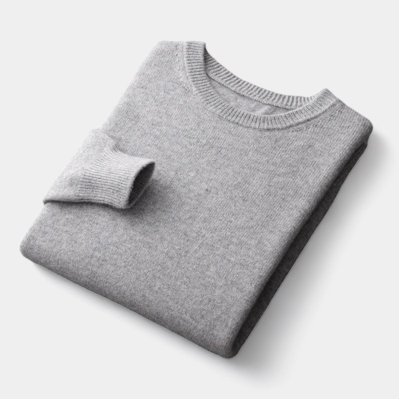 Sweater – Blend Knit Crew Neck & Medium Warmth Layer