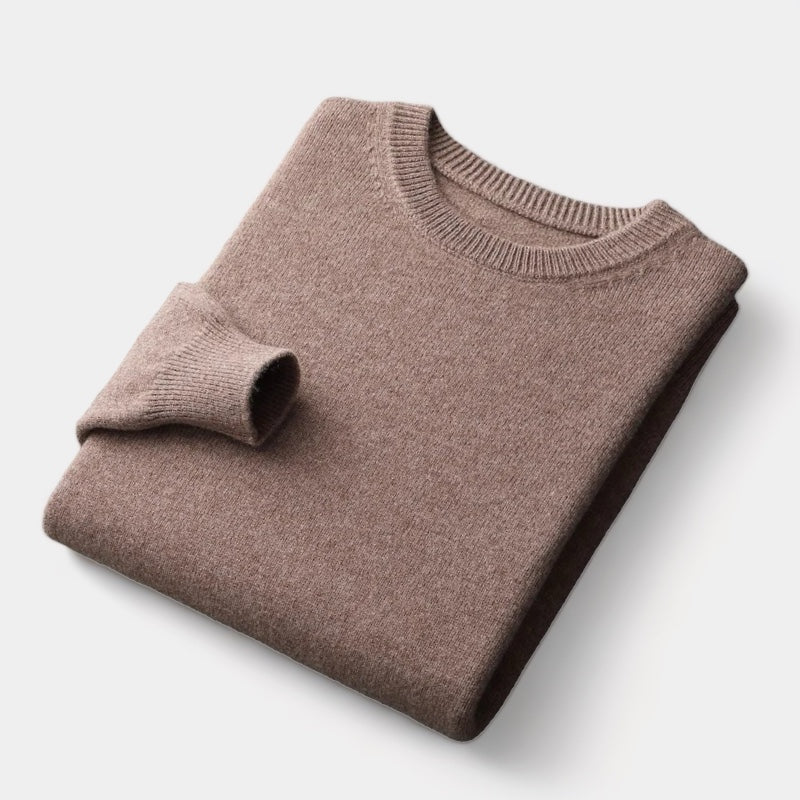 Sweater – Blend Knit Crew Neck & Medium Warmth Layer