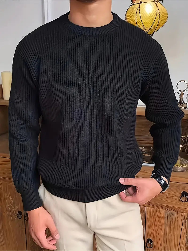 Sweater - Clean Finish & Breathable Soft Blend Relaxed Fit