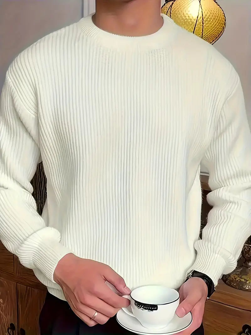 Sweater - Clean Finish & Breathable Soft Blend Relaxed Fit