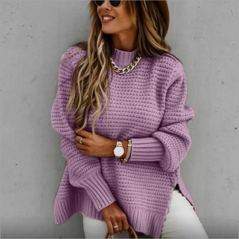 Sweater - Fine Knit Soft Blend And Smooth Lightweight Fit