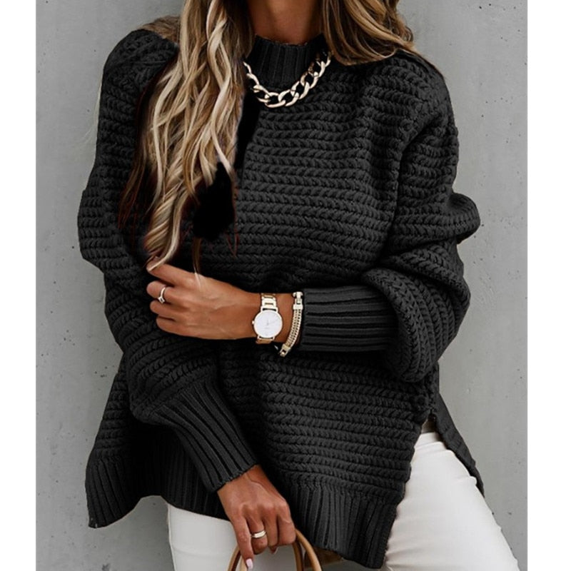 Sweater - Fine Knit Soft Blend And Smooth Lightweight Fit