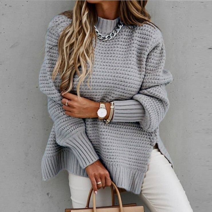 Sweater - Fine Knit Soft Blend And Smooth Lightweight Fit