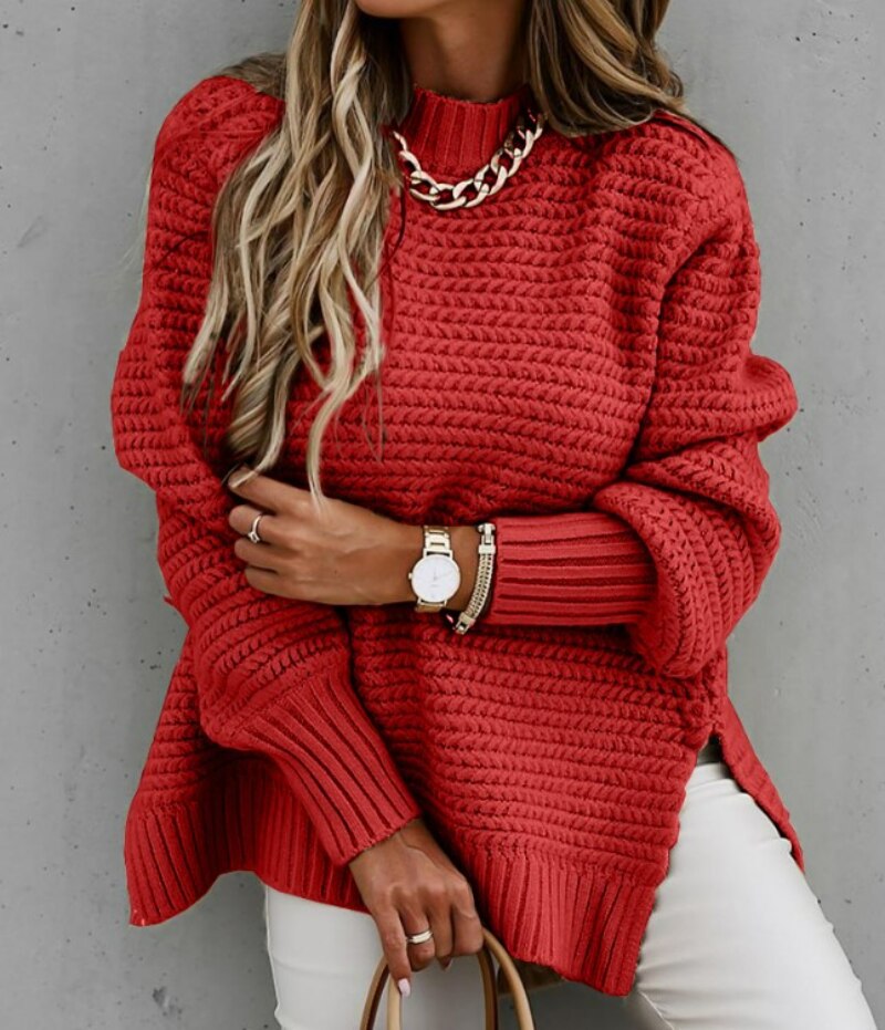 Sweater - Fine Knit Soft Blend And Smooth Lightweight Fit