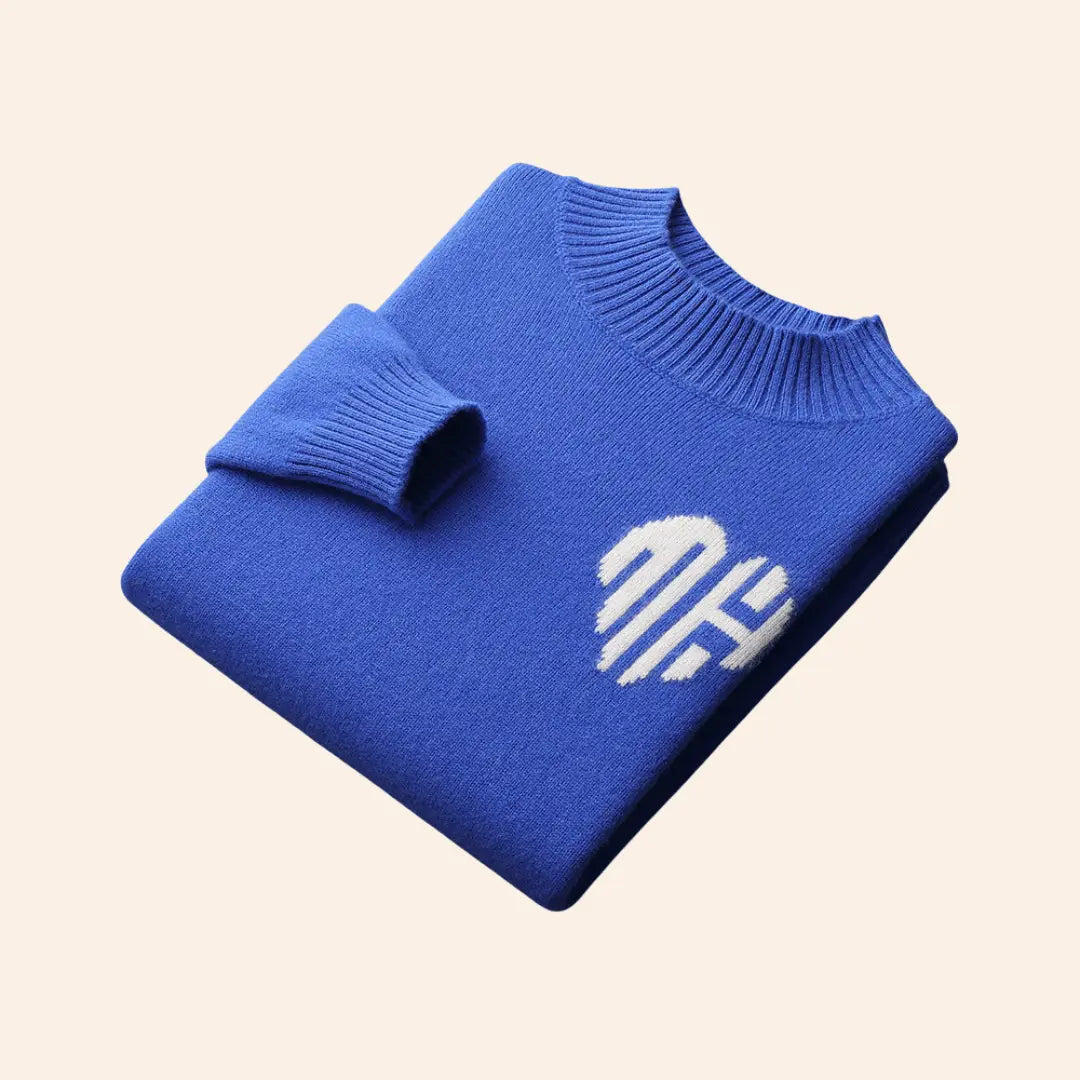 Sweater Set - Tailored Fit With Ribbed Hem & Warmth