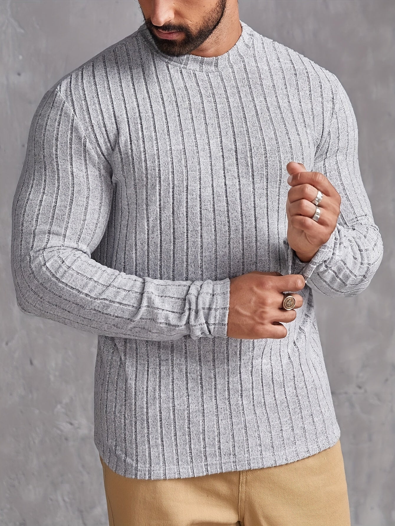 Sweater - Soft Blend Crew Neck & Relaxed Shape For Ease
