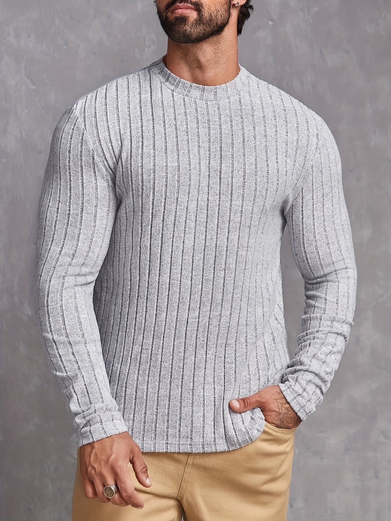 Sweater - Soft Blend Crew Neck & Relaxed Shape For Ease