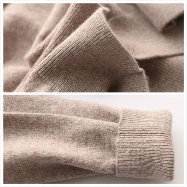 Sweater - Soft Blend Dual Neck And Insulating Breathable