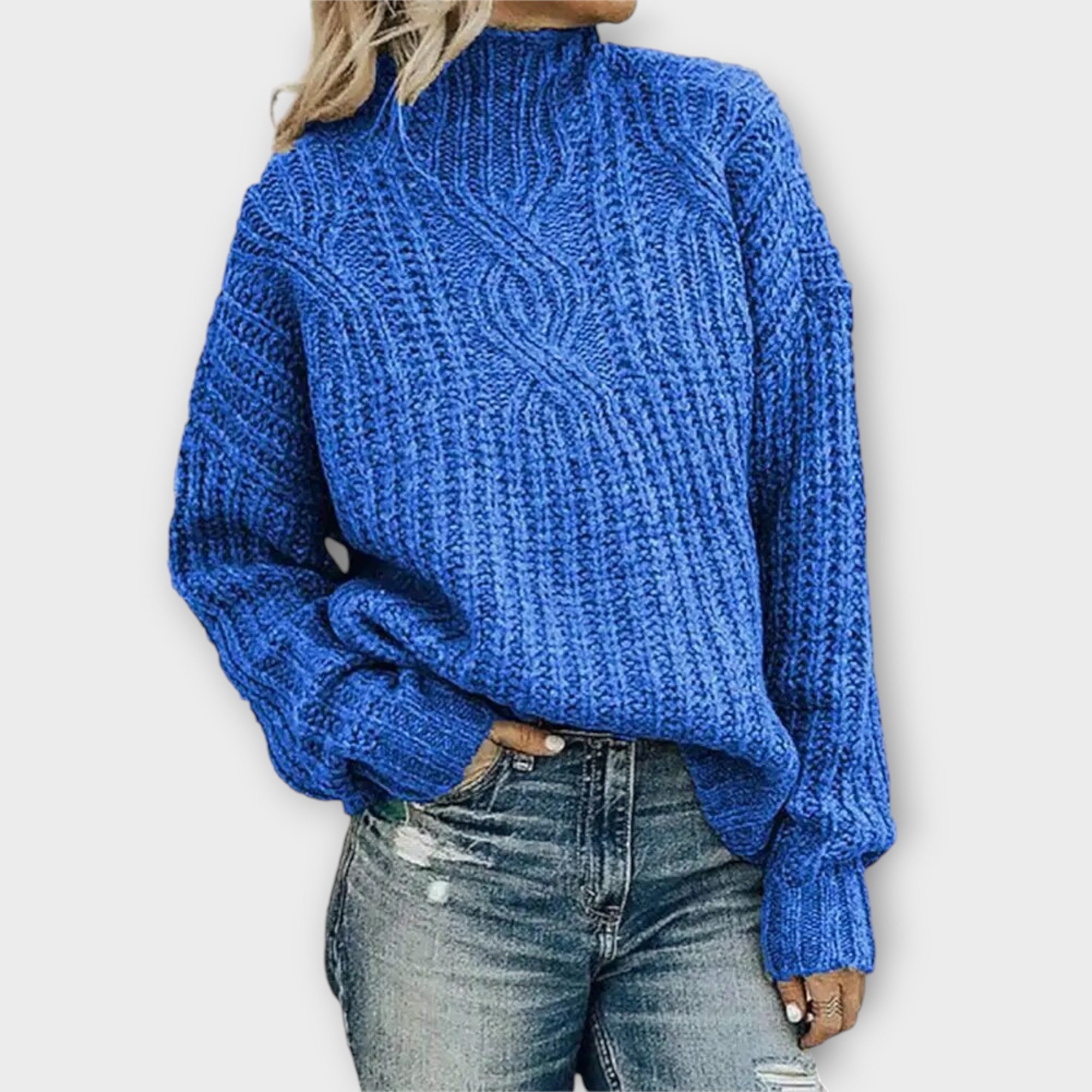 Sweater – Soft-Blend Knit & Relaxed Fit For Easy Movement