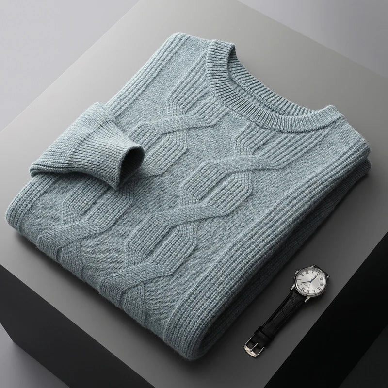 Sweater - Soft Blend Knit Shape And Warm Breathable Fit