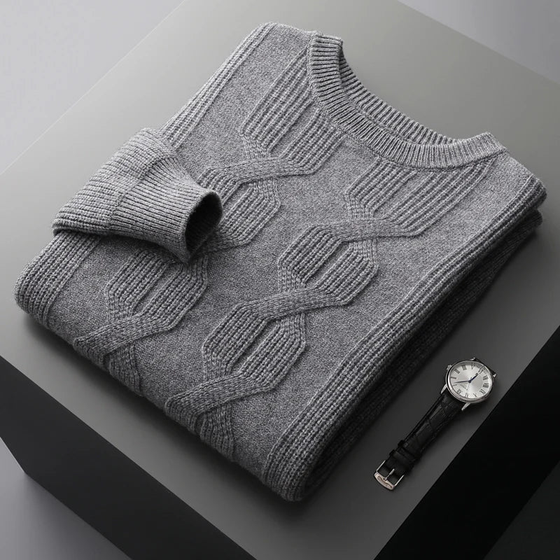 Sweater - Soft Blend Knit Shape And Warm Breathable Fit
