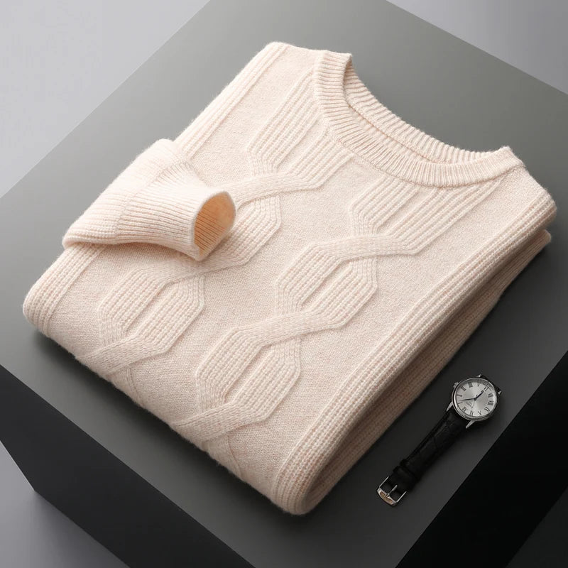 Sweater - Soft Blend Knit Shape And Warm Breathable Fit