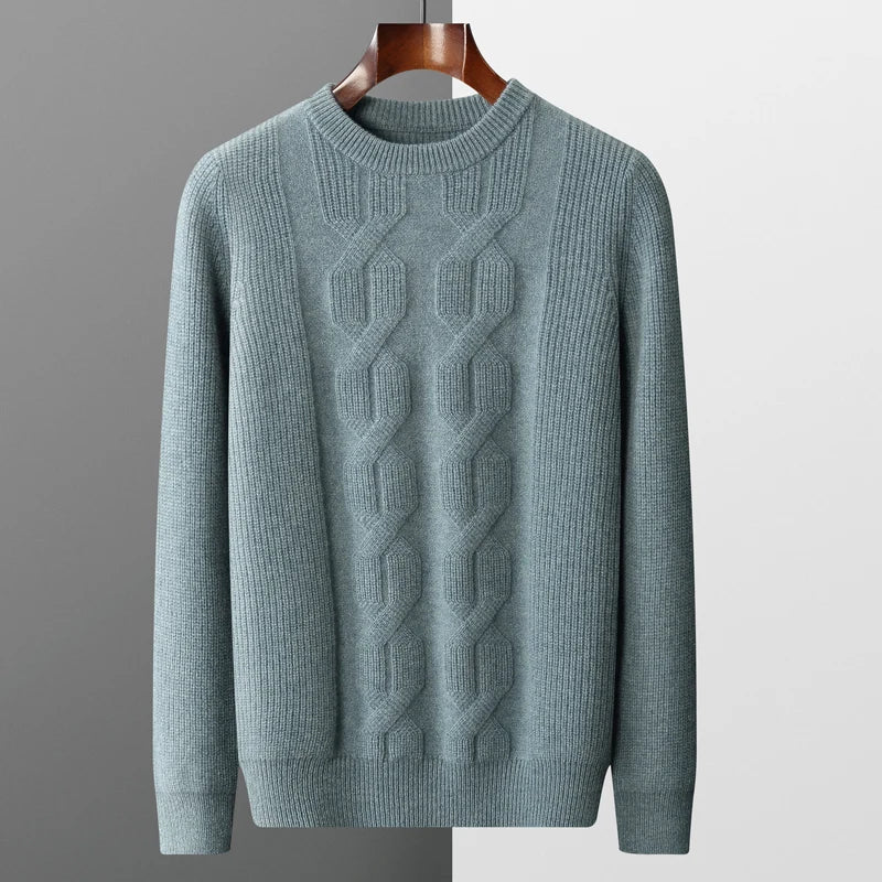 Sweater - Soft Blend Knit Shape And Warm Breathable Fit