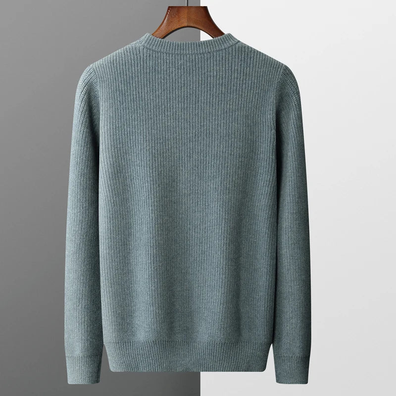 Sweater - Soft Blend Knit Shape And Warm Breathable Fit