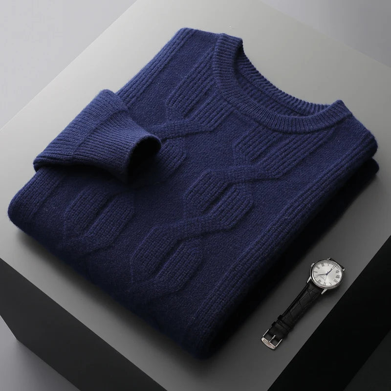 Sweater - Soft Blend Knit Shape And Warm Breathable Fit