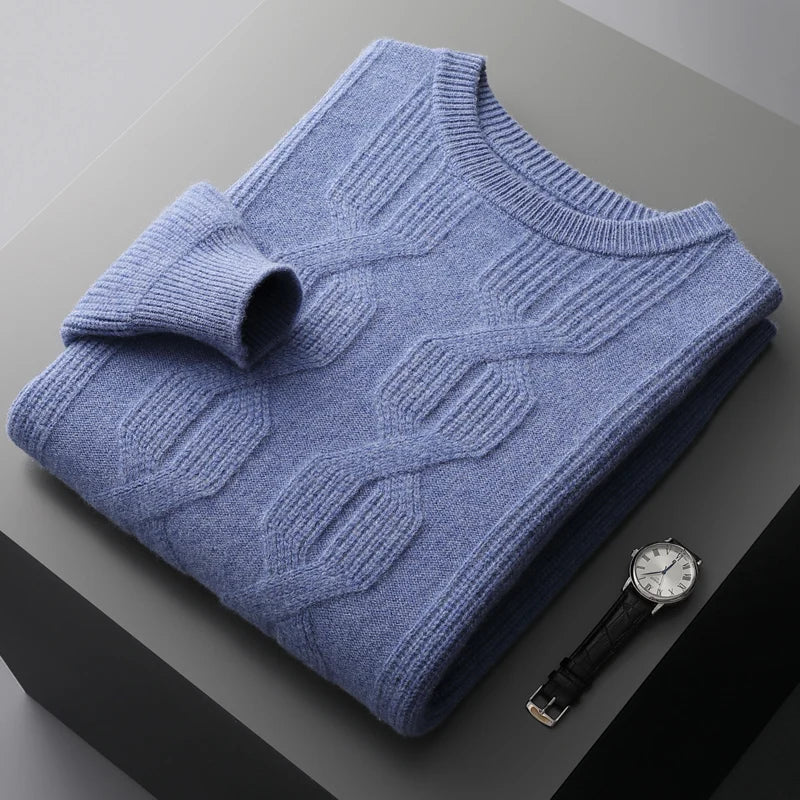 Sweater - Soft Blend Knit Shape And Warm Breathable Fit