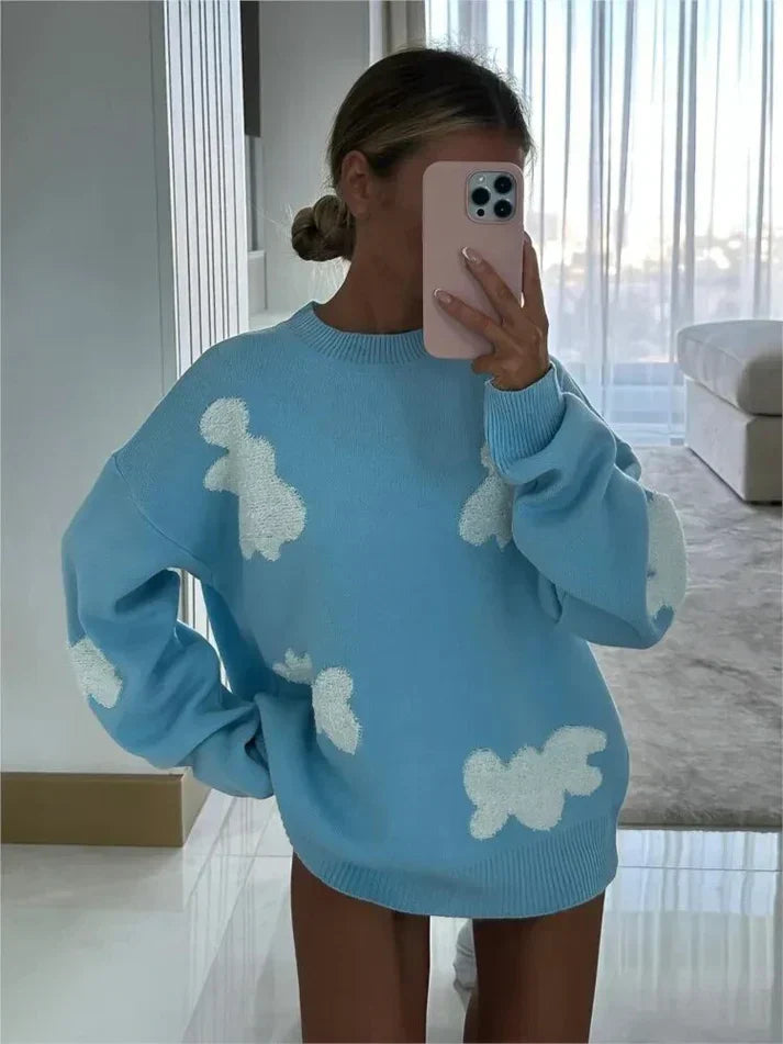 Sweater - Soft Knit Blend Wrap Front & Adjustable Fit