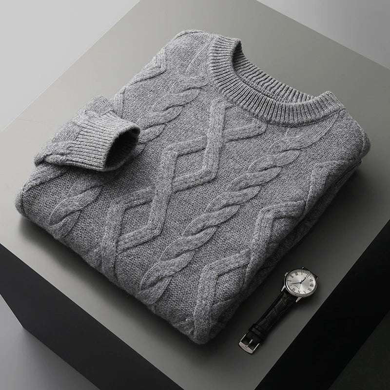Sweater - Textured Raised Knit And Keeps A Neat Silhouette