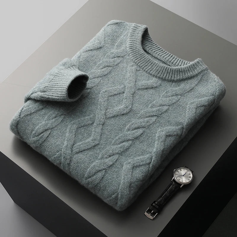 Sweater - Textured Raised Knit And Keeps A Neat Silhouette