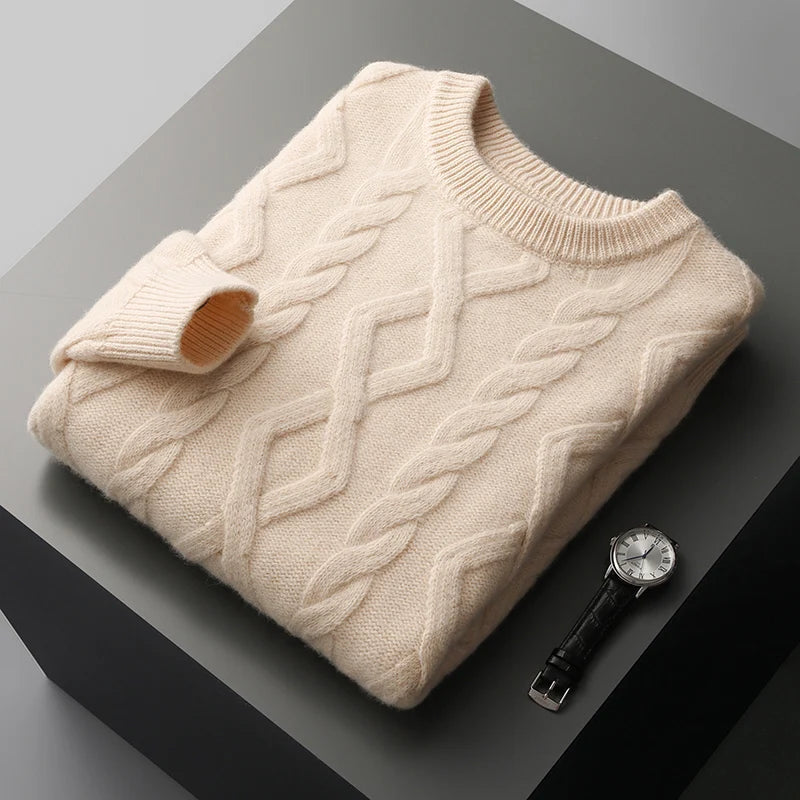 Sweater - Textured Raised Knit And Keeps A Neat Silhouette